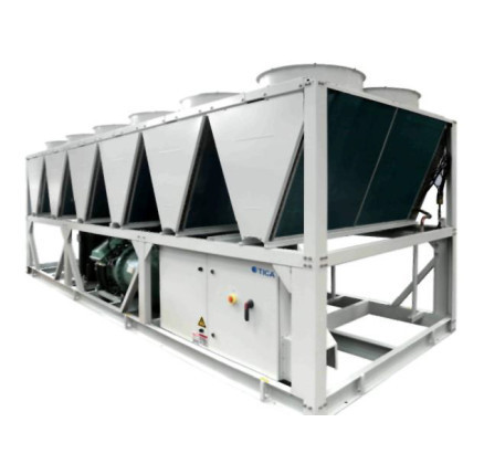 Холодильная машина TASF340.2AAC1T1 с винтовым компрессором, конденсатором с воздушным охлаждением и испарителем затопленного типа - фото - 2