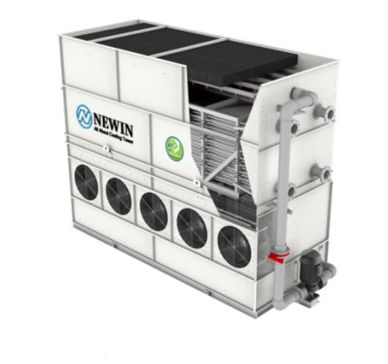 Закрытая градирня с радиальными вентиляторами и EC-моторами NCFN-EC - фото - 1