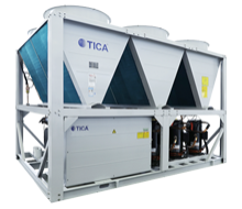 Четырехтрубный модульный чиллер Tica TAS340BHF - фото - 1