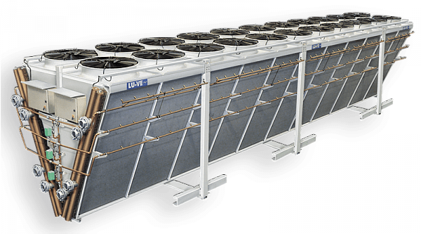 Адиабатические драйкулеры и конденсаторы LU-VE со специальной системой WSS - фото - 1