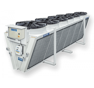 Сухие градирни XDHL с одним рядом вентиляторов V-образные